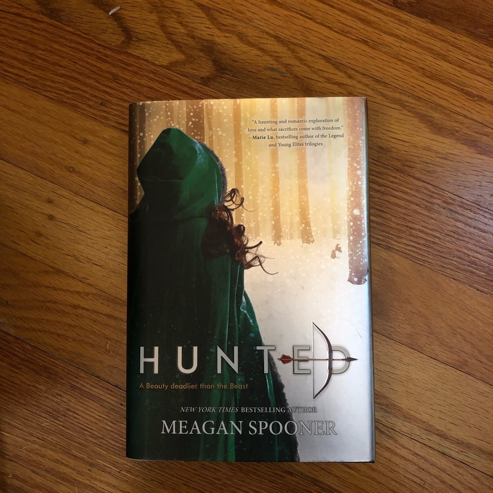 Hunted by Meagan Spooner hardcover book